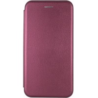 Шкіряний чохол-книжка Classy для Oppo A78 4G Бордовий