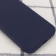 Чохол Silicone Case Full Protective (AA) NO LOGO для Apple iPhone 15 Plus (6.7") Темно-синій / Midnight blue