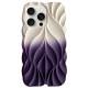 TPU чохол Leaf для Apple iPhone 14 Pro (6.1") White / Purple
