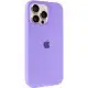 Чохол Silicone Case Full Protective (AA) для Apple iPhone 16 Pro (6.3") Бузковий / Dasheen