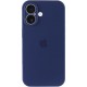 Чохол Silicone Case Full Camera Protective (AA) для Apple iPhone 17 (6.3") Синій / Deep navy