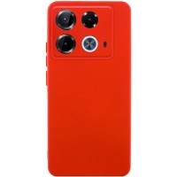 Чохол TPU GETMAN Liquid Silk Full Camera для Infinix Note 40 4G Червоний / Red