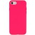 Чохол Silicone Case Full Protective (AA) NO LOGO для Apple iPhone SE (2020) Рожевий / Barbie pink