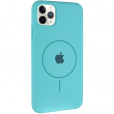 Чехол Silicone Case Full Protective (AA) with MagSafe для Apple iPhone 11 Pro Max (6.5")