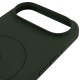 Чохол Silicone Case Full Protective (AA) V2 with MagSafe для Apple iPhone 17 Air (6.5") Зелений / Cyprus Green