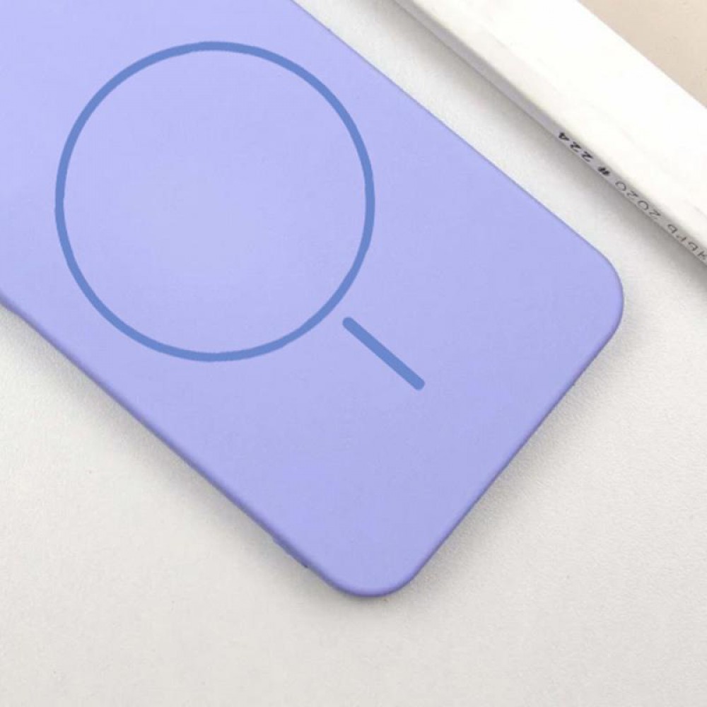 Чехол Silicone Cover Lakshmi Full Camera (AA) with MagFit для Samsung Galaxy S24