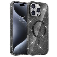Чохол TPU Eclipse Sparkle (MagFit) для Apple iPhone 16 Pro Max (6.9") Black