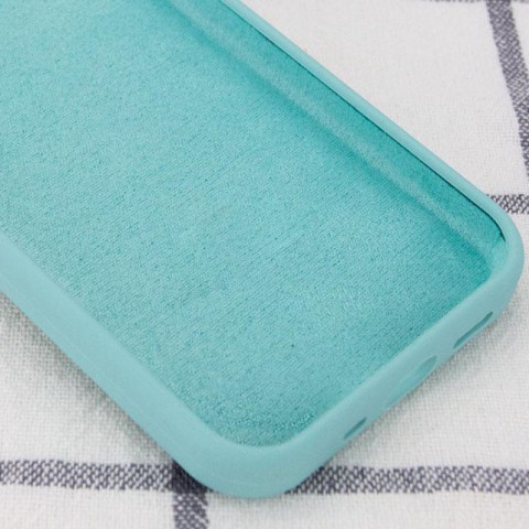 Чохол Silicone Case Full Protective (AA) NO LOGO для Apple iPhone 11 Pro Max (6.5") Бірюзовий / Marine Green