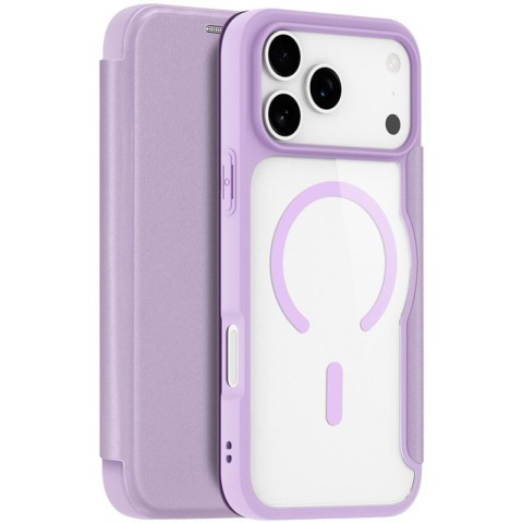 Чохол-книжка Dux Ducis Skin X Pro with MagSafe для Apple iPhone 17 Pro Max (6.9") Purple