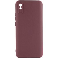 Чохол TPU GETMAN Liquid Silk Full Camera для Xiaomi Redmi 9A Бордовий / Marsala
