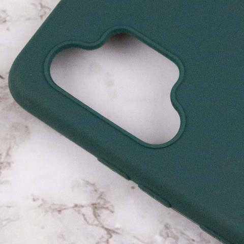 Силіконовий чохол Candy для Samsung Galaxy A14 4G/5G Зелений / Forest green