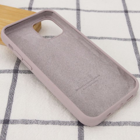 Чохол Silicone Case Full Protective (AA) для Apple iPhone 13 mini (5.4") Сірий / Lavender
