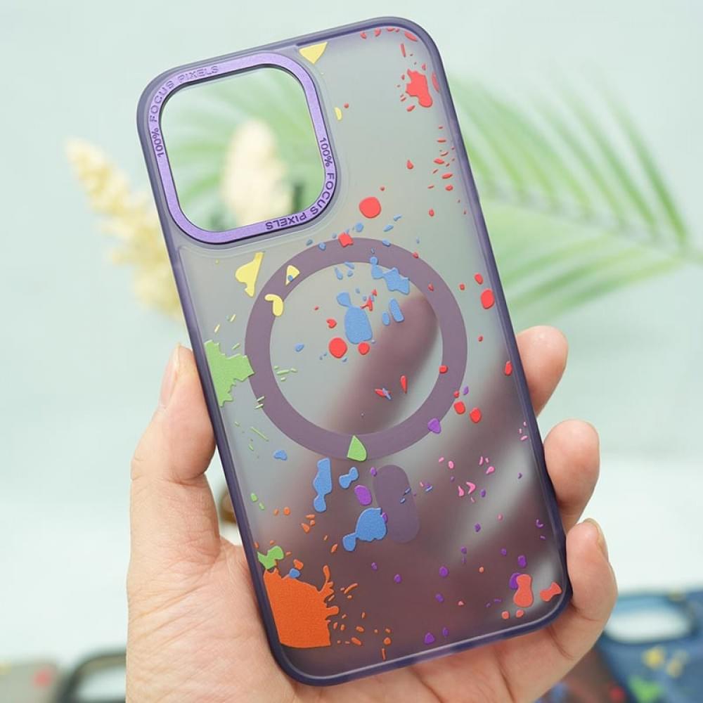 Чехол TPU+PC Flush with MagSafe для Apple iPhone 15 (6.1")