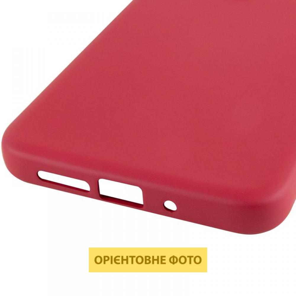 Чохол TPU GETMAN Liquid Silk Full Camera для Xiaomi Redmi 15 (Global) Червоний / Dark Red
