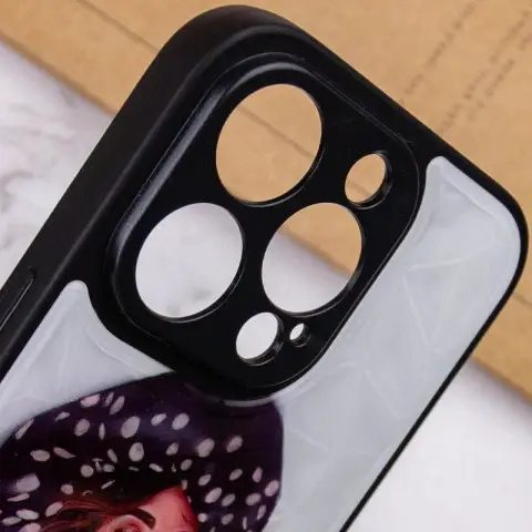 TPU+PC чохол Prisma Ladies для Apple iPhone 14 Pro (6.1") Girl in a hat