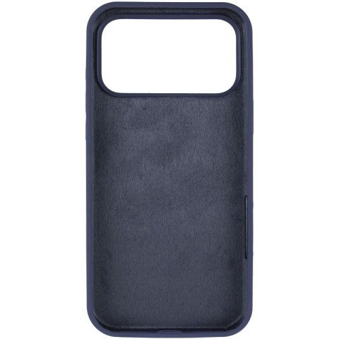 Чохол Silicone Case Full Protective (AA) для Apple iPhone 17 Pro (6.3") Темно-синій / Midnight blue