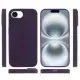 Чохол Silicone Case Full Protective (AA) для Apple iPhone 16e / 17e (6.1") Фіолетовий / Elderberry