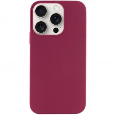 Чохол Silicone Case Full Protective (AA) NO LOGO для Apple iPhone 14 Pro Max (6.7") Бордовий / Maroon