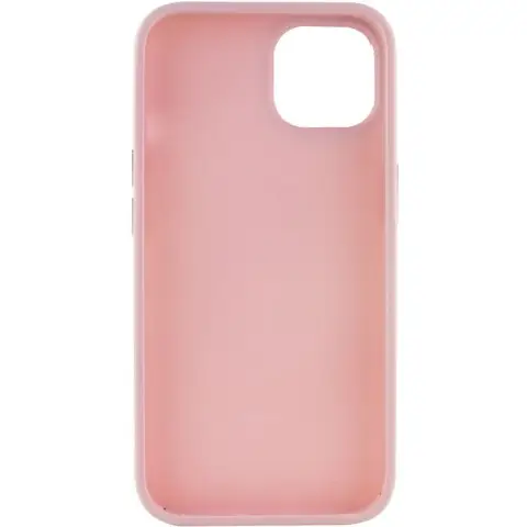 TPU чохол Bonbon Metal Style для Apple iPhone 14 Plus (6.7") Рожевий / Light pink