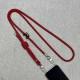 Шнурок з двумя креплениями (8мм) 150см Bright Red