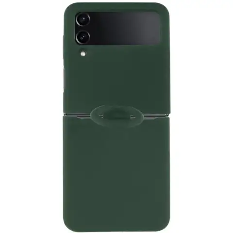 Чохол Foldables Silicone Cover Lakshmi (AAA) для Samsung Galaxy Z Flip4 Зелений / Cyprus Green
