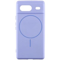 Чохол Silicone Cover Lakshmi Full Camera (AA) with MagFit для Google Pixel 7 Бузковий / Dasheen