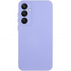 Чохол TPU GETMAN Liquid Silk Full Camera для Samsung Galaxy S22 Бузковий / Dasheen