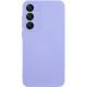 Чохол TPU GETMAN Liquid Silk Full Camera для Samsung Galaxy S22 Бузковий / Dasheen