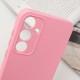 Чохол TPU GETMAN Liquid Silk Full Camera для Samsung Galaxy S23 FE Рожевий / Pink