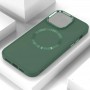 TPU чохол Bonbon Metal Style with MagSafe для Apple iPhone 11 (6.1") Зелений / Pine green