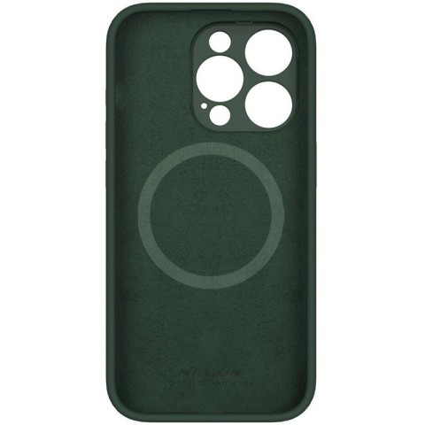 Чохол Silicone Nillkin LensWing Magnetic для Apple iPhone 15 Pro (6.1") Зелений / Green