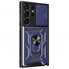 Чохол Ummi Camshield Serge Ring для Samsung Galaxy S24 Ultra Синій