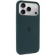 Чохол Silicone Case Full Protective (AA) для Apple iPhone 17 Pro (6.3") Зелений / Forest green