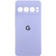 Чохол Silicone Cover Lakshmi Full Camera (AAA) with Logo для Google Pixel 9 Pro XL Бузковий / Dasheen