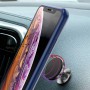 TPU+PC чохол Deen CrystalRing for Magnet (opp) для Apple iPhone 12 Pro / 12 (6.1") Безбарвний / Темно-синій