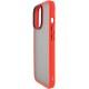 TPU+PC чохол Metal Buttons для Apple iPhone 12 Pro Max (6.7") Червоний
