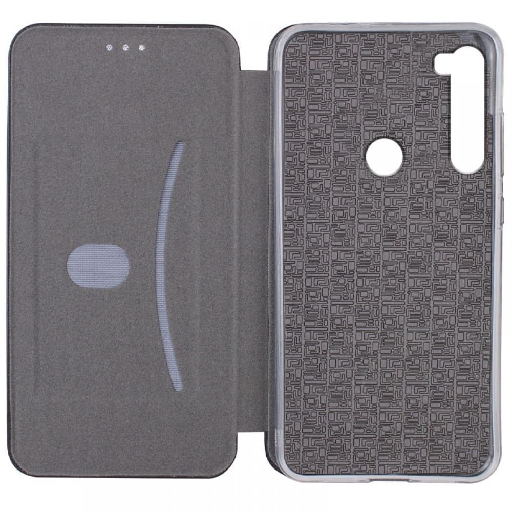 Шкіряний чохол-книжка Classy для Xiaomi Redmi Note 8T Темно-синій