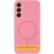 Чохол Silicone Cover Lakshmi Full Camera (AA) with MagFit для Samsung Galaxy S25 Edge Рожевий / Light pink