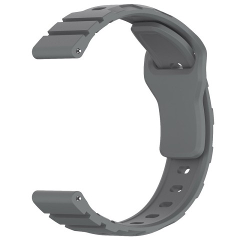 Силіконовий ремінець Defense для Smart Watch 20mm Grey