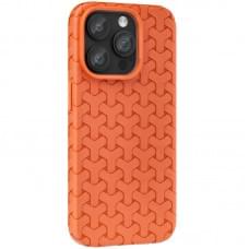 Чохол TPU Weaving для Apple iPhone 15 Pro Max (6.7") Orange