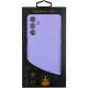 Чохол Silicone Cover Lakshmi Full Camera (AAA) with Logo для Samsung Galaxy S25 Edge Бузковий / Dasheen