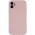 Чохол Silicone Case Full Camera Protective (AA) NO LOGO для Apple iPhone 12 (6.1") Рожевий / Pink Sand