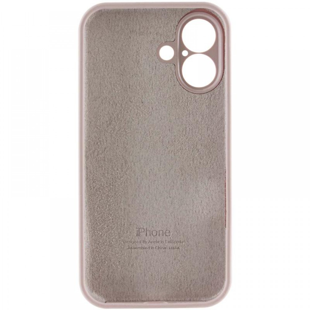 Чохол Silicone Case Full Camera Protective (AA) для Apple iPhone 17 (6.3") Сірий / Lavender