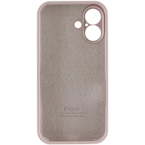 Чохол Silicone Case Full Camera Protective (AA) для Apple iPhone 17 (6.3") Сірий / Lavender