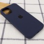 Чохол Silicone Case Full Protective (AA) для Apple iPhone 12 Pro Max (6.7") Темний Синій / Midnight Blue