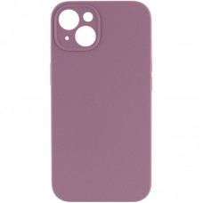 Чохол Silicone Case Full Camera Protective (AA) NO LOGO для Apple iPhone 13 (6.1") Ліловий / Lilac Pride