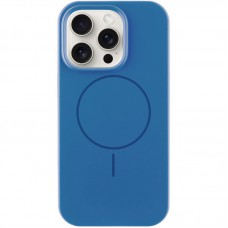Чохол Silicone Case Full Protective (AA) NO LOGO with MagSafe для Apple iPhone 13 Pro (6.1") Синій / Denim Blue