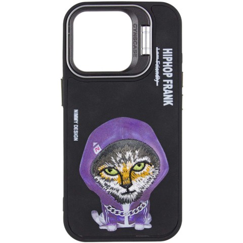 TPU+PC чохол Friends для Apple iPhone 15 (6.1") Black Cat