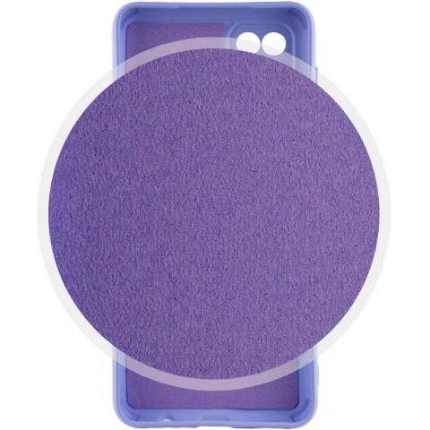 Чохол Silicone Cover Lakshmi Full Camera (A) для Samsung Galaxy M33 5G Бузковий / Dasheen
