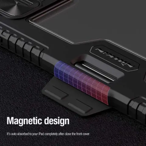 Чохол-книжка Nillkin Bumper Pro Multi-angle для Apple iPad Pro 11" (2024-25) Black